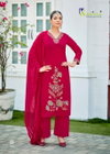 Nykaa By Karissa Bombay Cotton Thread Worked Kurti With Bottom Dupatta Wholesale Online